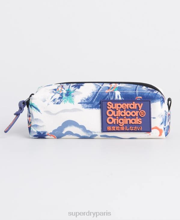 Superdry femmes étui à crayons hawaïen montana D64Z6669 accessoires marine