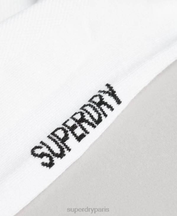 Superdry femmes socquettes coolmax D64Z4183 accessoires blanc