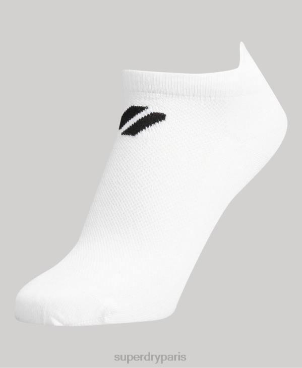 Superdry femmes socquettes coolmax D64Z4191 accessoires blanc