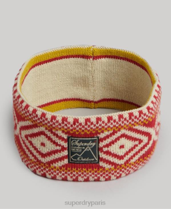Superdry femmes bandeau tricoté D64Z4281 accessoires bronzer
