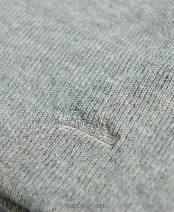 Superdry femmes bonnet à logo D64Z1688 accessoires argent