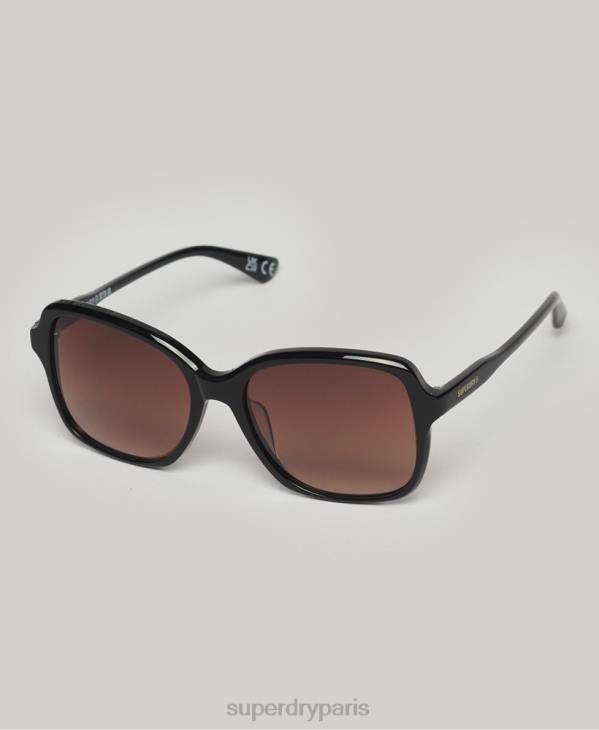 Superdry femmes lunettes de soleil sdr arion D64Z2082 accessoires noir