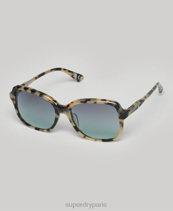 Superdry femmes lunettes de soleil sdr arion D64Z2083 accessoires beige