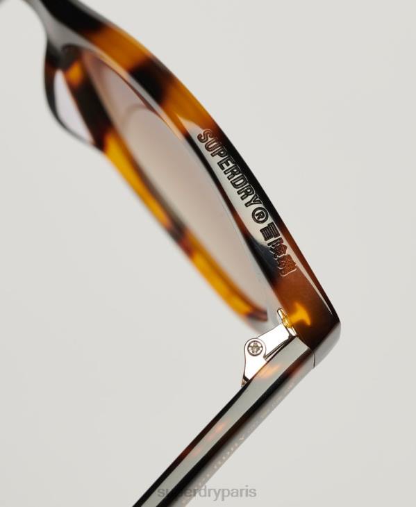 Superdry femmes lunettes de soleil sdr bretagne D64Z2085 accessoires brun
