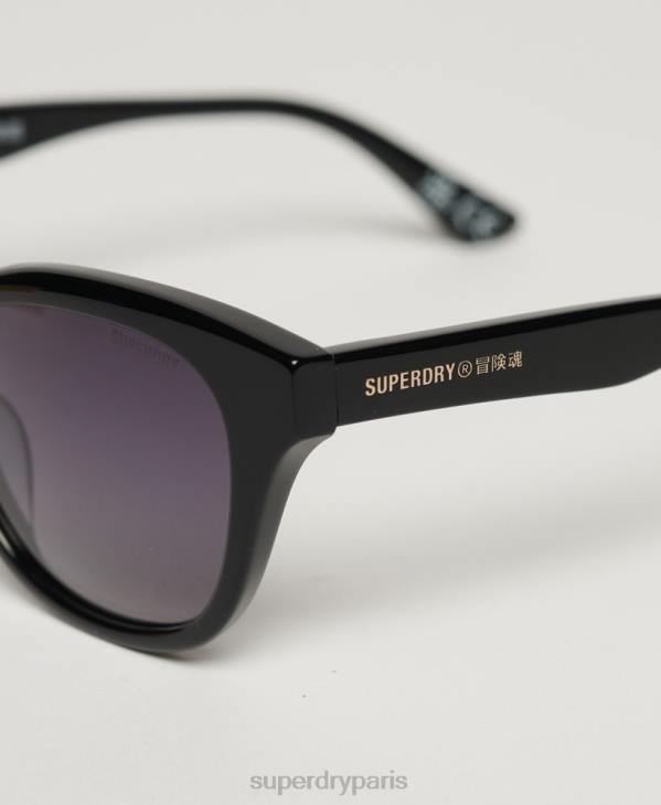 Superdry femmes lunettes de soleil sdr bretagne D64Z2101 accessoires noir