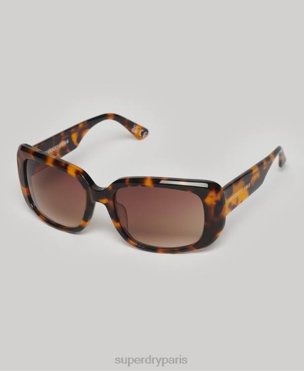 Superdry femmes lunettes de soleil sdr dunaway D64Z2067 accessoires brun