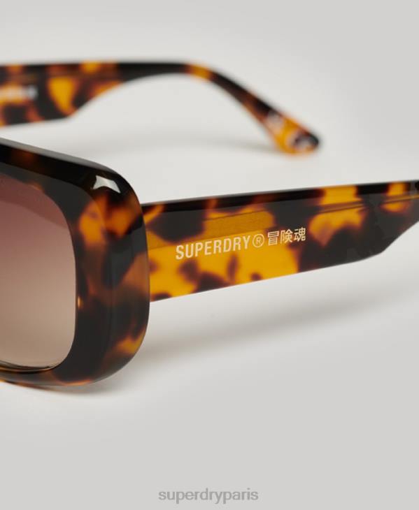Superdry femmes lunettes de soleil sdr dunaway D64Z2067 accessoires brun