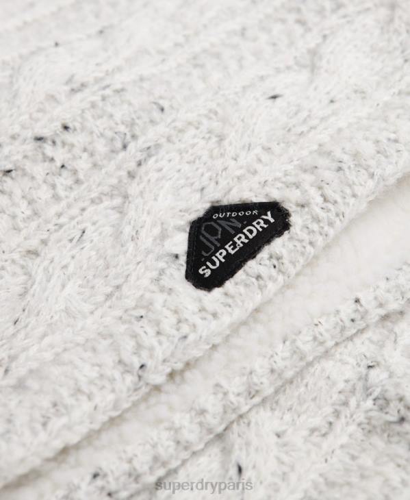 Superdry femmes tour de cou gracie D64Z4325 accessoires blanc