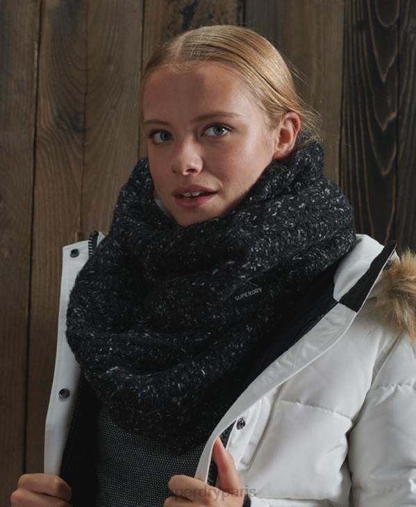 Superdry femmes tour de cou gracie D64Z4326 accessoires noir