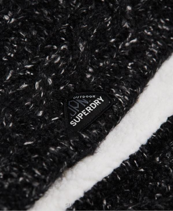 Superdry femmes tour de cou gracie D64Z4326 accessoires noir