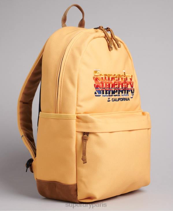Superdry femmes sac à dos graphique montana D64Z1602 accessoires jaune