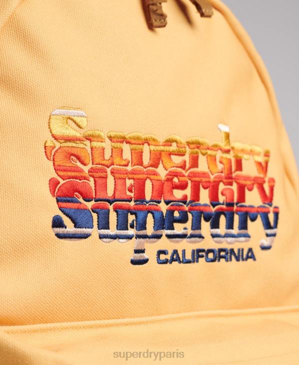 Superdry femmes sac à dos graphique montana D64Z1602 accessoires jaune