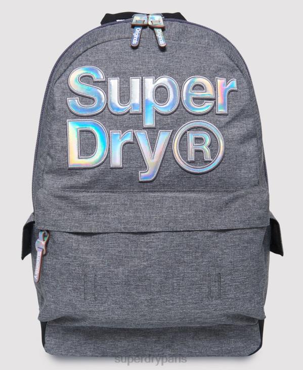 Superdry femmes sac à dos holo infill montana D64Z4222 accessoires gris
