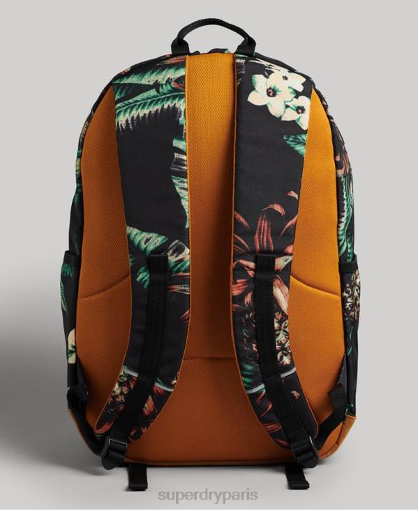 Superdry femmes sac à dos imprimé montana D64Z4217 accessoires noir