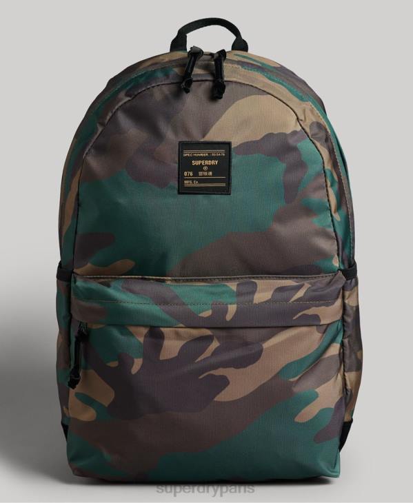 Superdry femmes sac à dos imprimé montana D64Z4225 accessoires vert