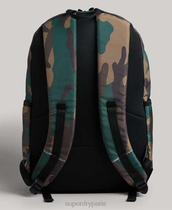 Superdry femmes sac à dos imprimé montana D64Z4225 accessoires vert
