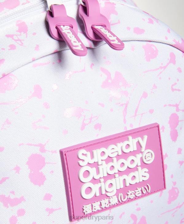 Superdry femmes sac à dos montana à changement de couleur édition imprimée D64Z4331 accessoires blanc