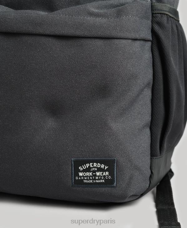 Superdry femmes sac à dos montana classique D64Z1719 accessoires gris foncé