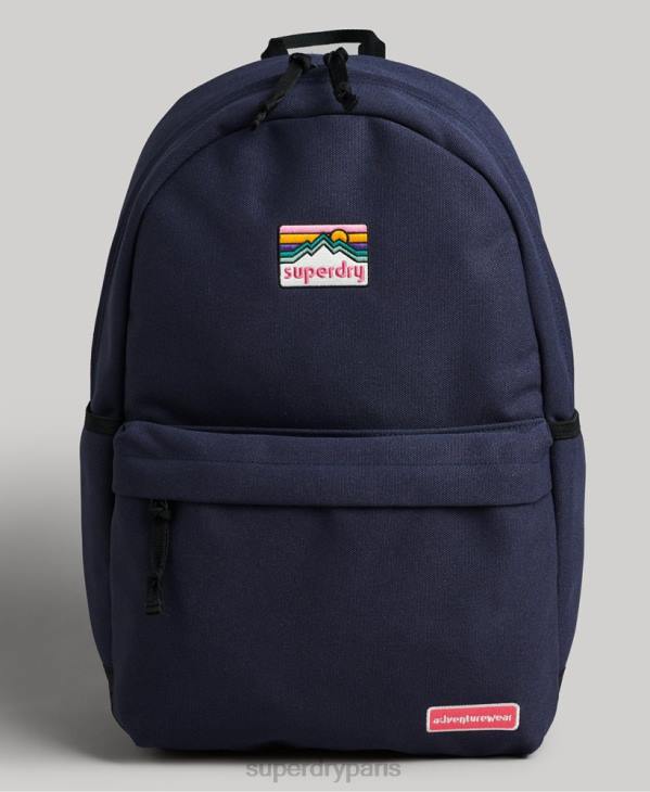 Superdry femmes sac à dos montana classique vintage D64Z4343 accessoires bleu