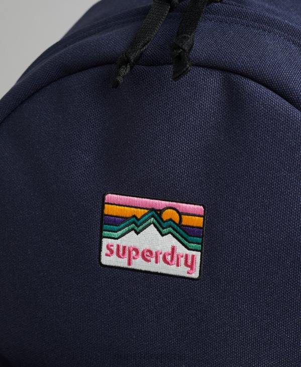 Superdry femmes sac à dos montana classique vintage D64Z4343 accessoires bleu
