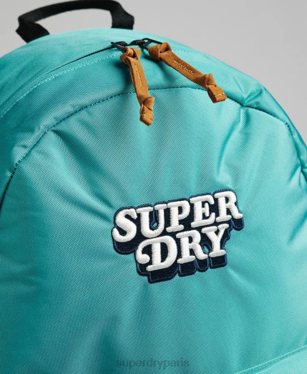 Superdry femmes sac à dos montana micro brodé vintage D64Z1620 accessoires bleu