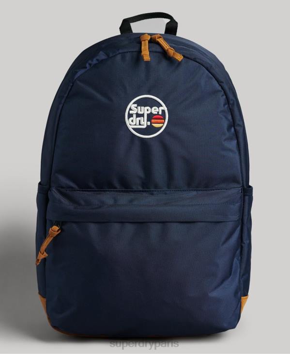 Superdry femmes sac à dos montana micro brodé vintage D64Z1863 accessoires marine