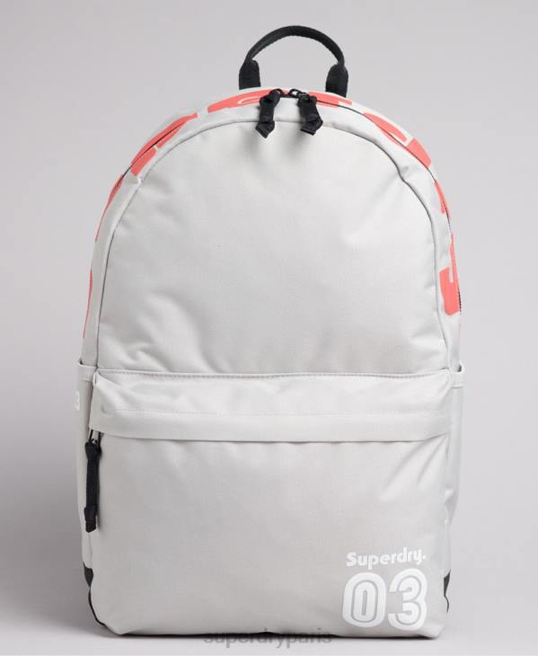 Superdry femmes sac à dos terrain montana vintage D64Z4218 accessoires gris clair