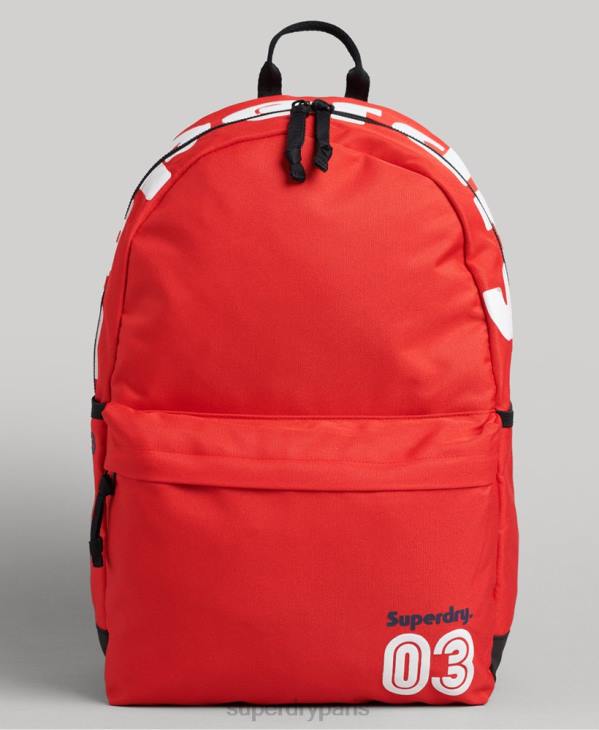 Superdry femmes sac à dos terrain montana vintage D64Z4273 accessoires rouge