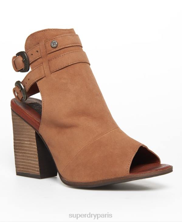 Superdry femmes chaussures à talons camylla D64Z4429 chaussures brun