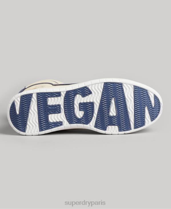Superdry femmes baskets montantes vintage vegan basket D64Z6729 chaussures nu
