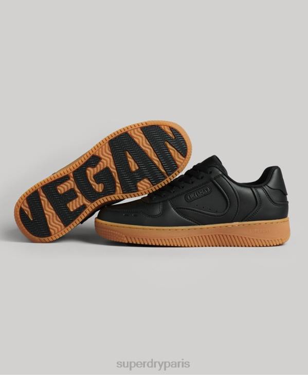 Superdry femmes grosses baskets végétaliennes D64Z4349 chaussures noir