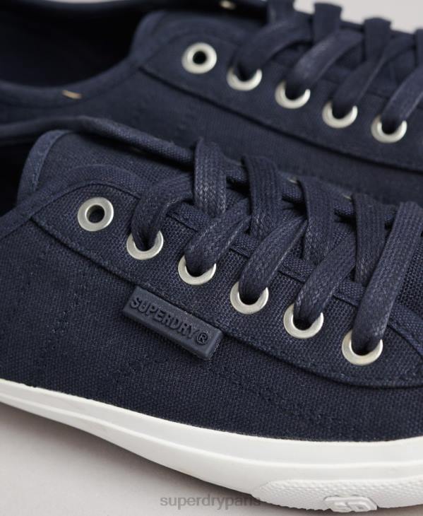 Superdry femmes baskets classiques low pro D64Z4358 chaussures marine