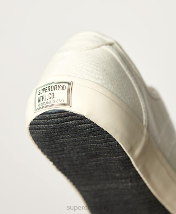 Superdry femmes baskets classiques vegan low pro D64Z2113 chaussures blanc