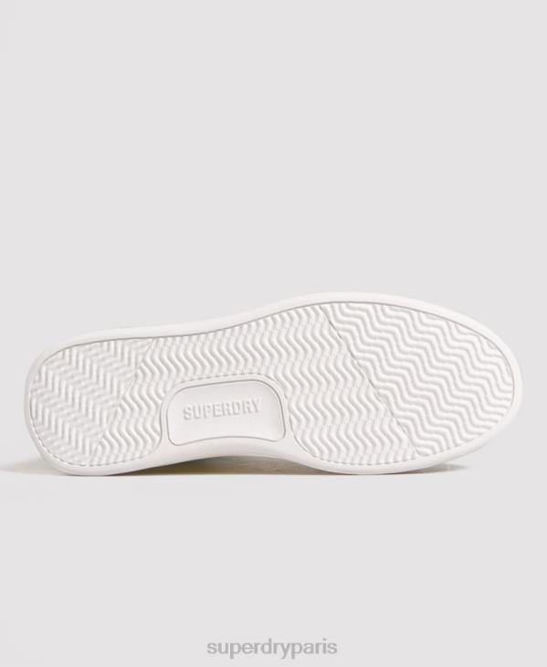 Superdry femmes baskets vegan basket lux D64Z4410 chaussures jaune