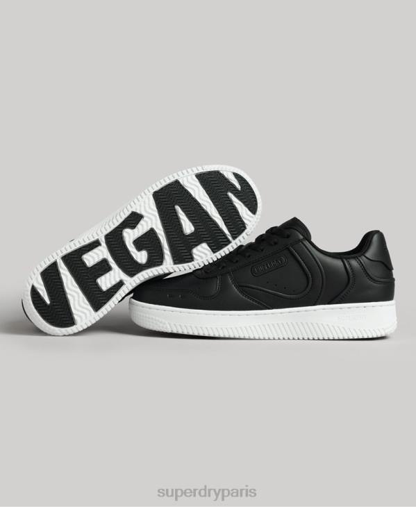 Superdry femmes grosses baskets végétaliennes D64Z4362 chaussures noir