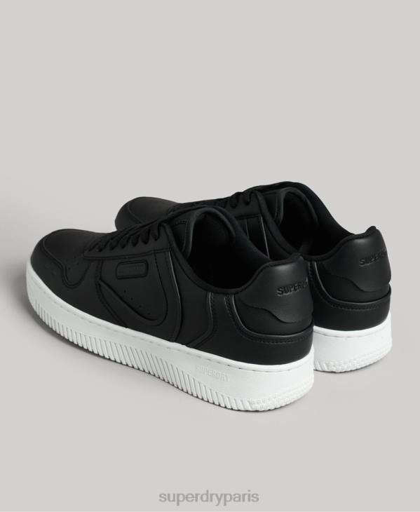 Superdry femmes grosses baskets végétaliennes D64Z4362 chaussures noir