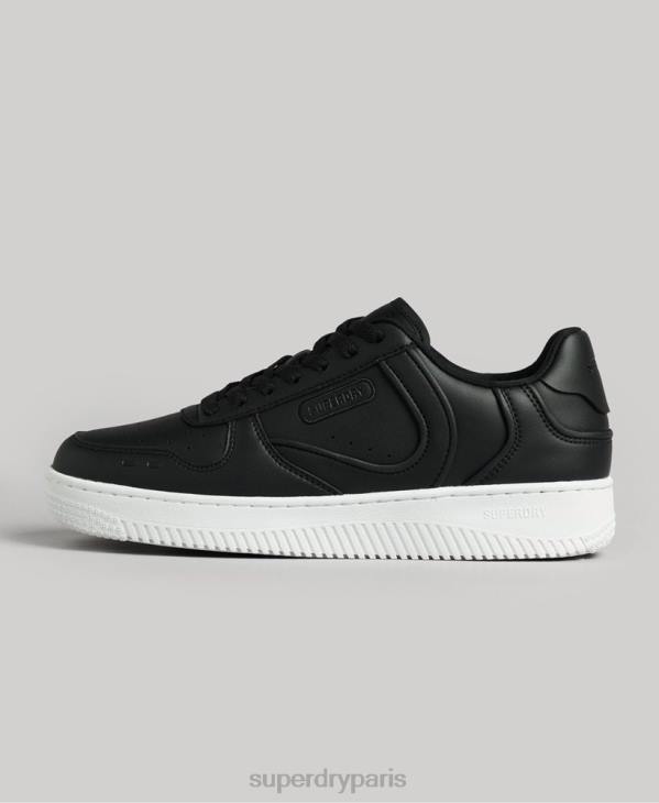 Superdry femmes grosses baskets végétaliennes D64Z4362 chaussures noir