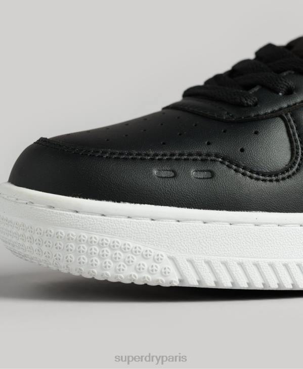 Superdry femmes grosses baskets végétaliennes D64Z4362 chaussures noir