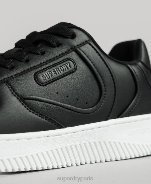 Superdry femmes grosses baskets végétaliennes D64Z4362 chaussures noir