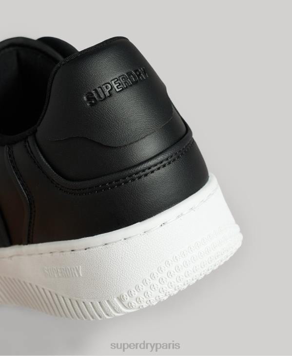 Superdry femmes grosses baskets végétaliennes D64Z4362 chaussures noir