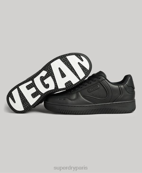 Superdry femmes grosses baskets végétaliennes D64Z4425 chaussures noir