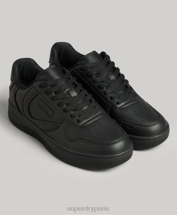 Superdry femmes grosses baskets végétaliennes D64Z4425 chaussures noir
