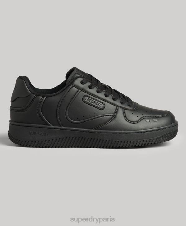 Superdry femmes grosses baskets végétaliennes D64Z4425 chaussures noir