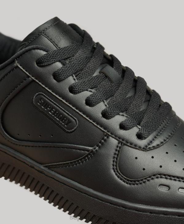 Superdry femmes grosses baskets végétaliennes D64Z4425 chaussures noir
