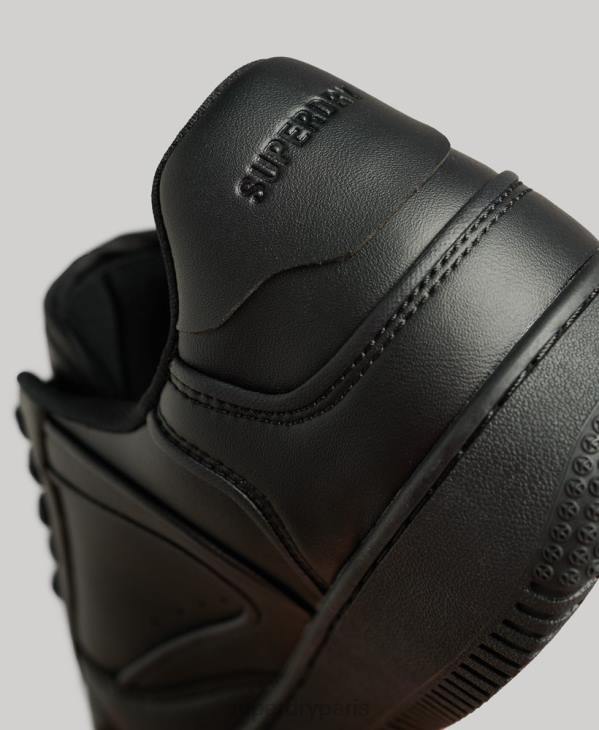 Superdry femmes grosses baskets végétaliennes D64Z4425 chaussures noir