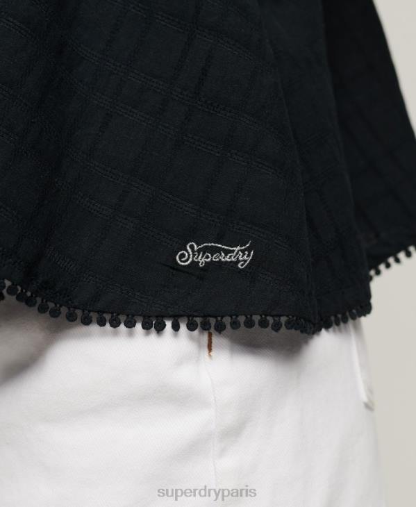 Superdry femmes débardeur dos nu vintage D64Z2893 vêtements marine