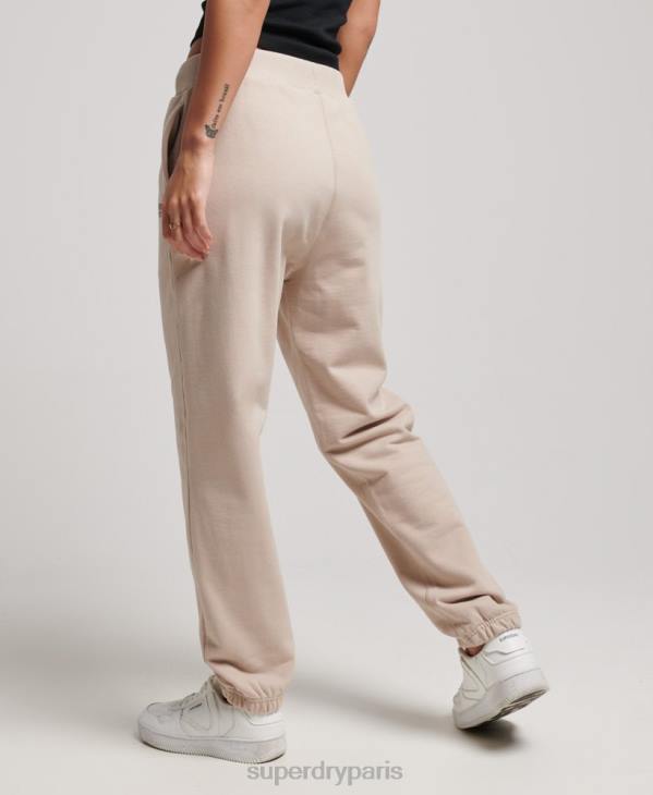 Superdry femmes jogging de base D64Z3905 vêtements beige