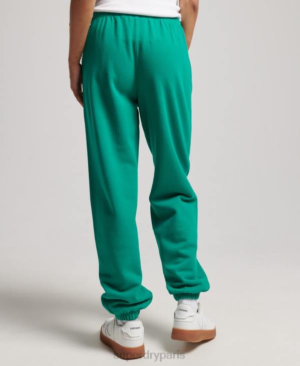 Superdry femmes jogging de sport de base D64Z3931 vêtements vert