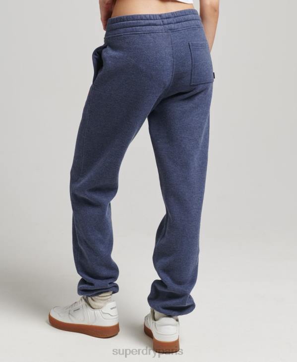Superdry femmes jogging universitaire vintage D64Z6754 vêtements marine