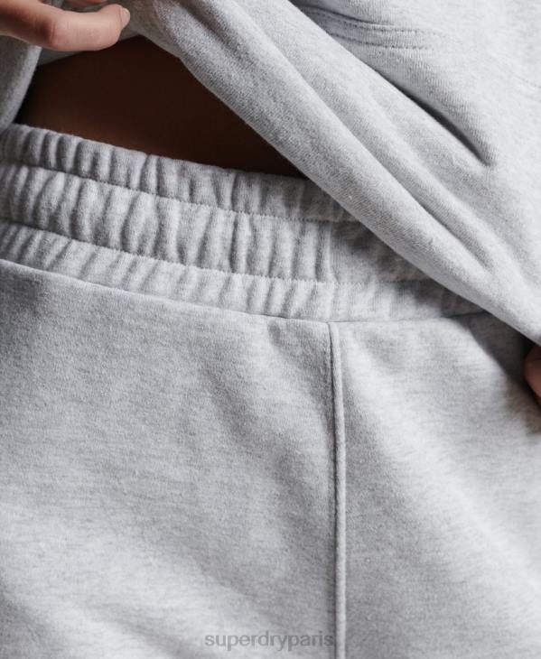 Superdry femmes micro jogger recyclé D64Z3936 vêtements gris clair